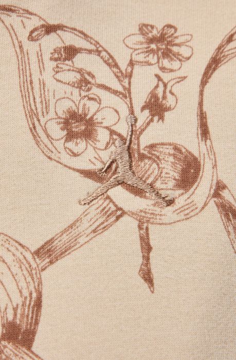 Brooklyn Fleece Printed Pullover Legend Lt Brown/Legend Md Brown