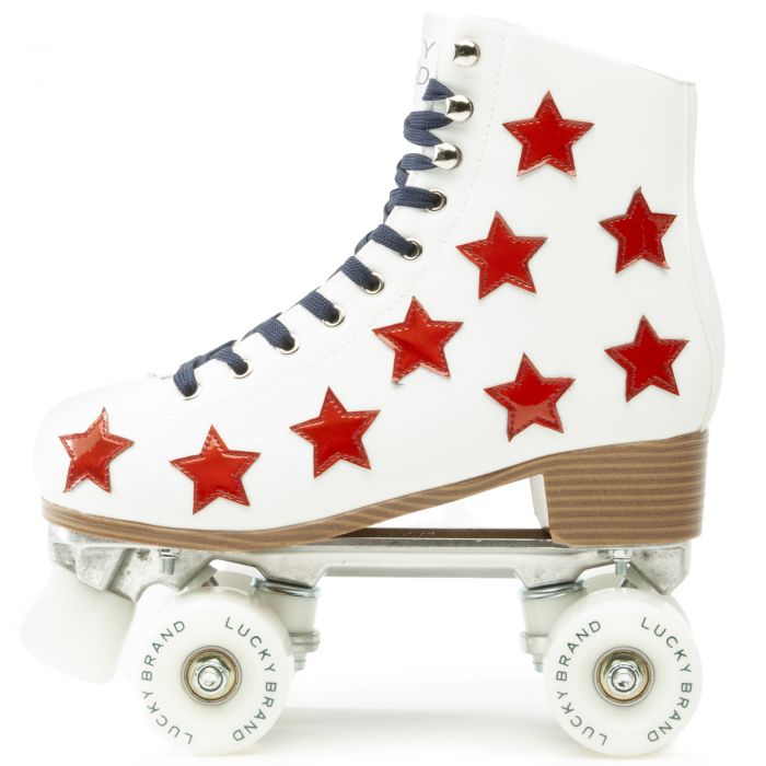 Honor America Roller Skates White