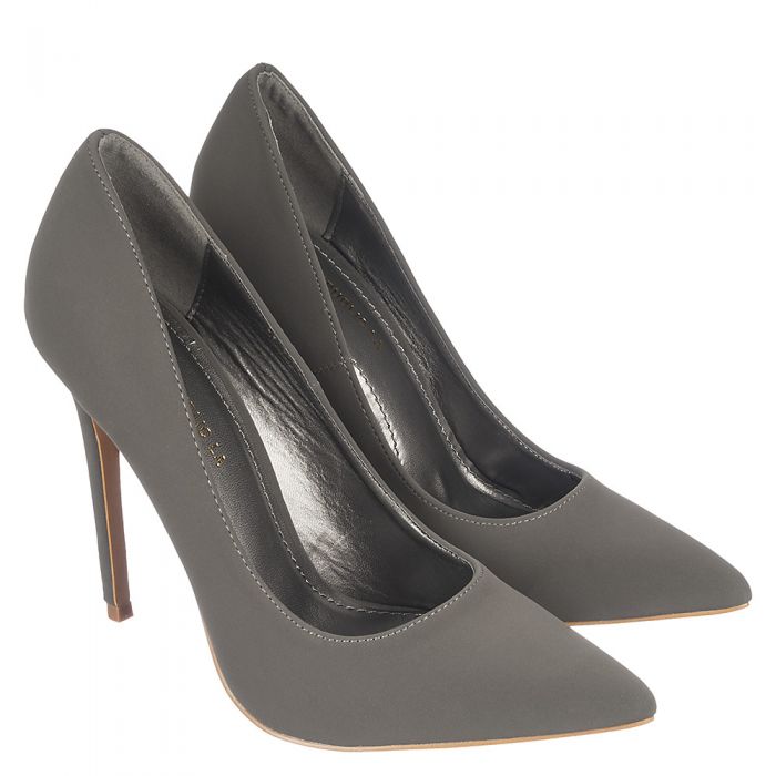 SHOE REPUBLIC Kimiko Close Toe Pump KIMIKO GREY - Shiekh