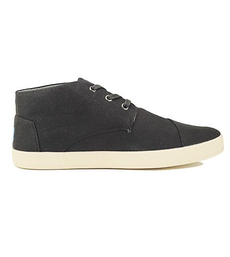 TOMS Paseo Chuca Mid Mens Size 14 Gray Canvas Lace Up Sneakers Boots. Mens Toms Paseo Sneaker for Sale up to 90% Off: Poshmark main image 2