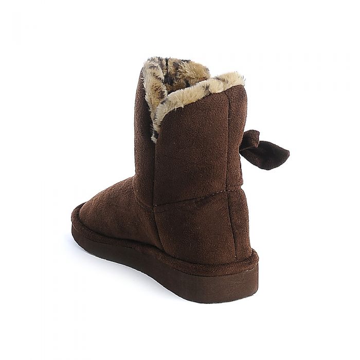 Kids Lovely-IIS Ankle Boot Brown/Leopard