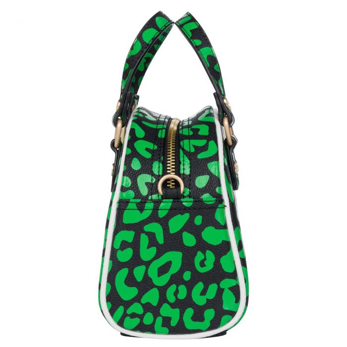 Lime Cheetah Bowling Bag Lime
