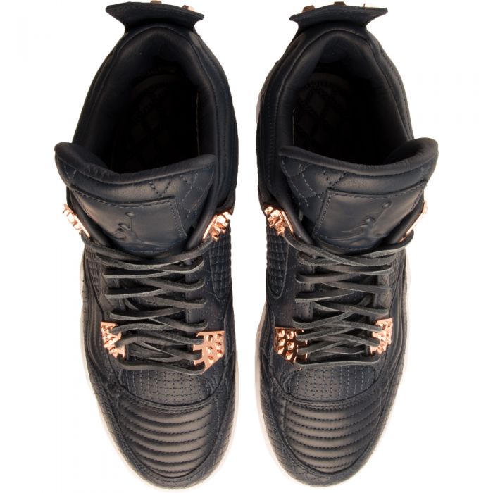 AIR JORDAN 4 RETRO PREMIUM OBSIDIAN/OBSIDIAN-WHITE