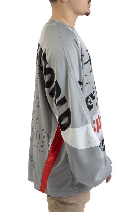 Nine To Five Longsleeve Jersey Gray Echo