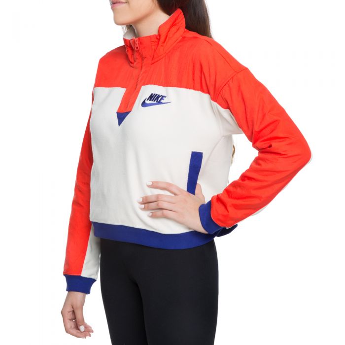 nike half zip running top women's