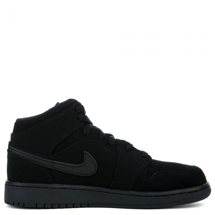 AIR JORDAN 1 MID BG BLACK/WHITE-BLACK