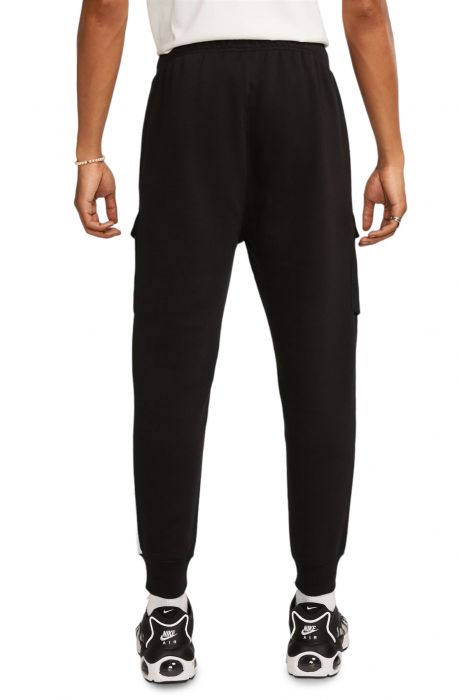 Air Fleece Cargo Pants Black