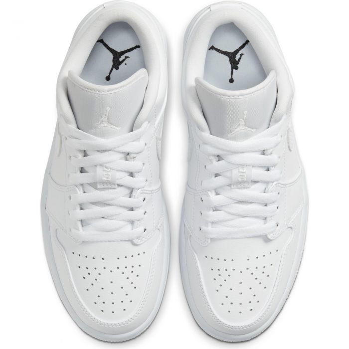 air jordan 1 low all white womens