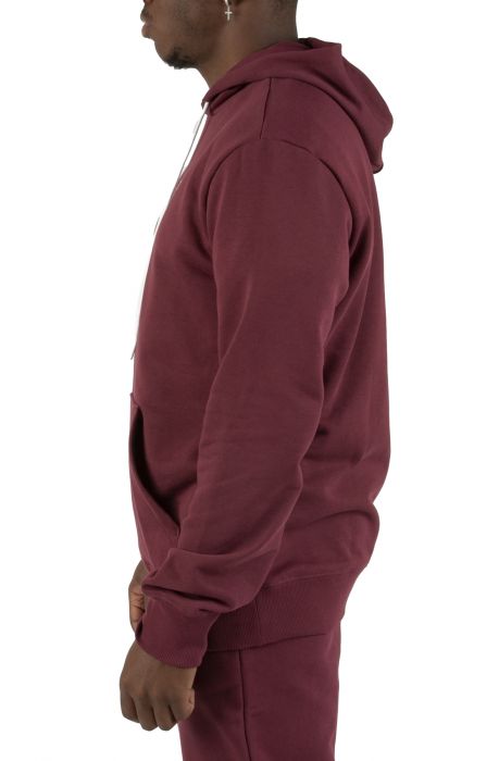 Every Day Hussle Hoodie Burgundy