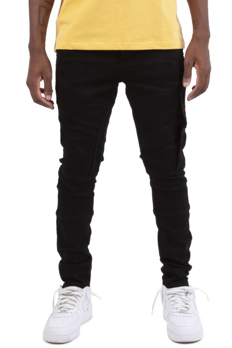 Benjamin Cargo Jeans Jet Black