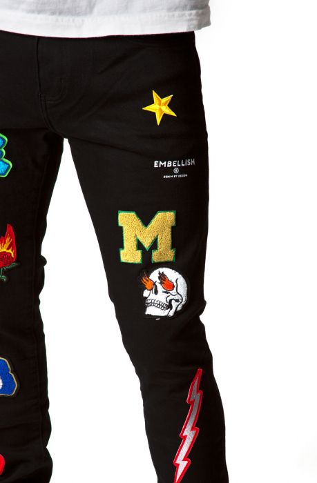 Devin Jeans Jet Black