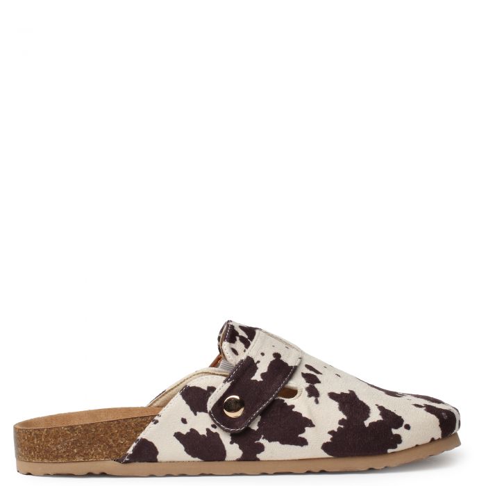 Cow Print Clogs  Multi Color