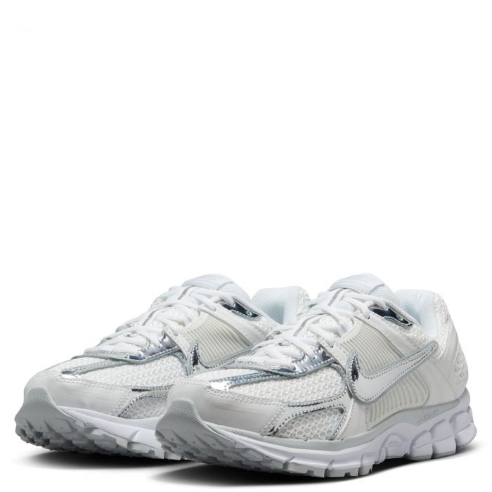 Women's Nike Zoom Vomero 5 White/Metallic Silver-Summit White