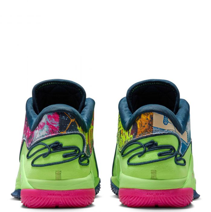 LeBron XXII Blustery/Fireberry-Ghost Green