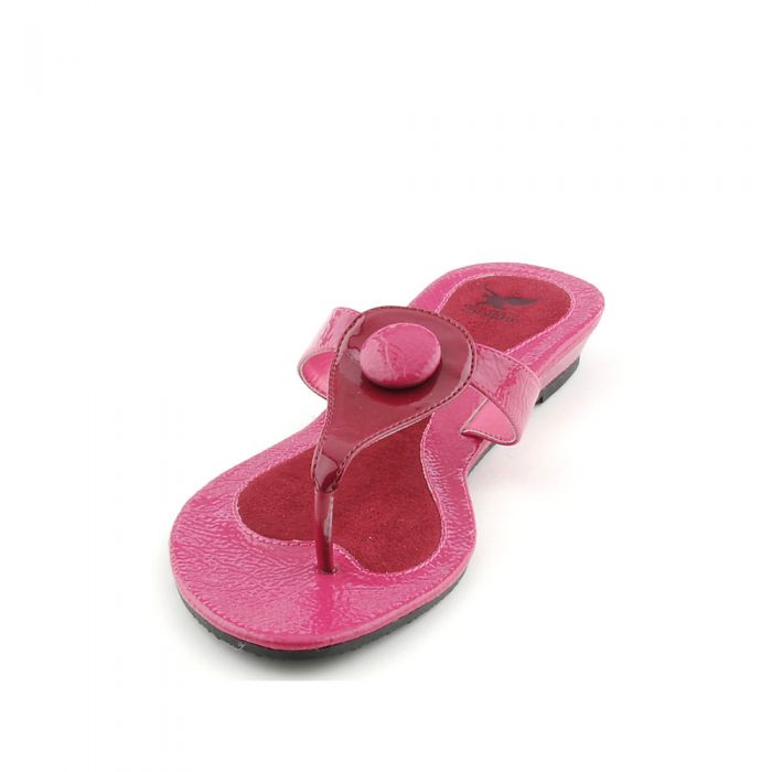 Women's Goddess Thong Sandal Fuchsia