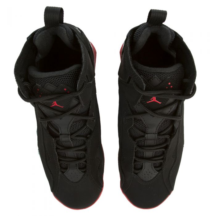Jordan True Flight BLACK/GYM RED-METALLIC SILVER