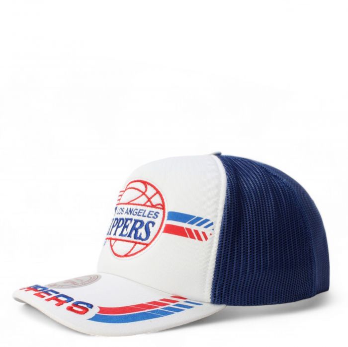 NBA Los Angeles Clippers Trucker Hat  White/Blue