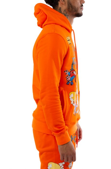 Frenemies Pullover Hoodie Orange