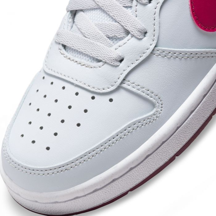 (GS) Court Borough Low 2 Pure Platinum/Pink Prime-Sangria