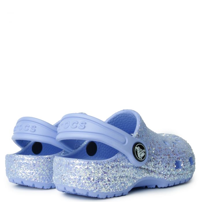 Toddler Classic Glitter Clog  Moon Jelly
