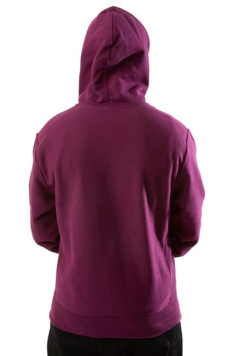 Reverse Weave Anorack Dark Berry Purple