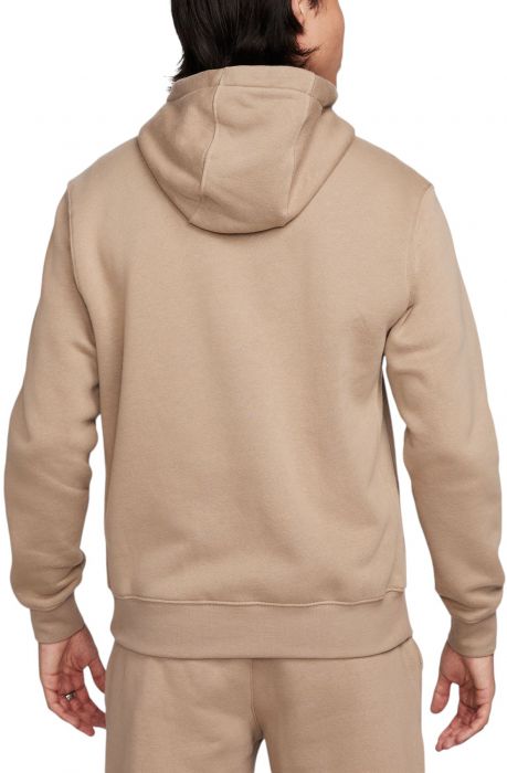Sportswear Club Fleece Full-Zip Hoodie Khaki/Khaki/White