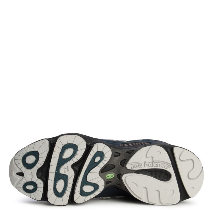 1000 Deep Ocean with Dark Silver Metallic and Mint Flash