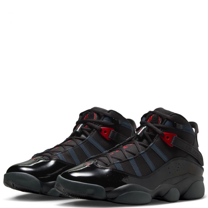 Jordan 6 Rings Black/Fire Red-Anthracite