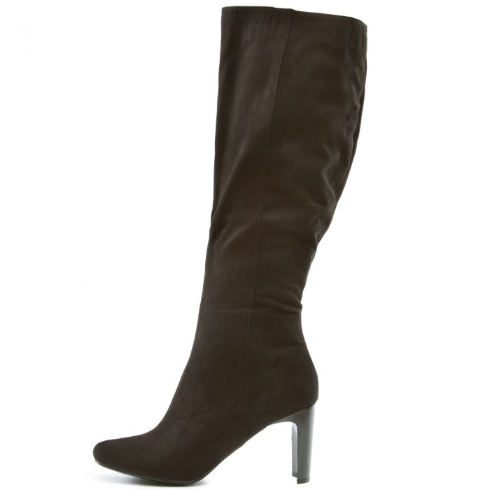 Cup-03 Knee High Boots Black