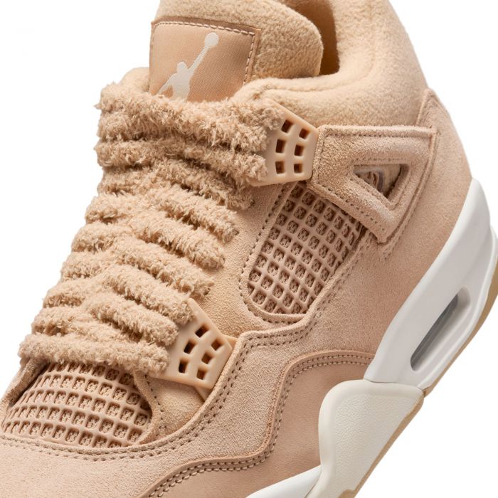 Air Jordan 4 Retro Cozy Girl  Hemp/Lt Orewood Brown