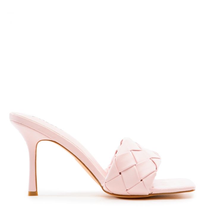Leasa-01 High Heel Sandals Pink