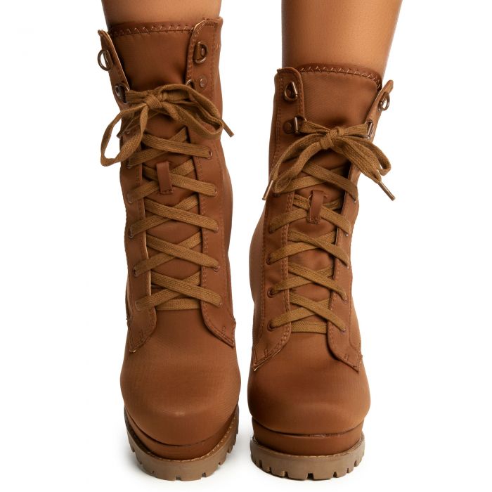 Montclair-31 Lace-Up Bootie Brown