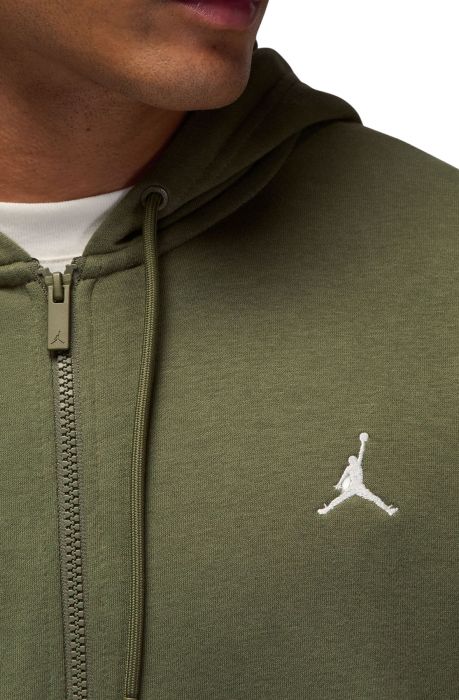 Brooklyn Fleece Full-zip Hoodie Medium Olive/Sail