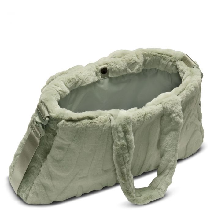 Faux Fur Tote (10L) Jade