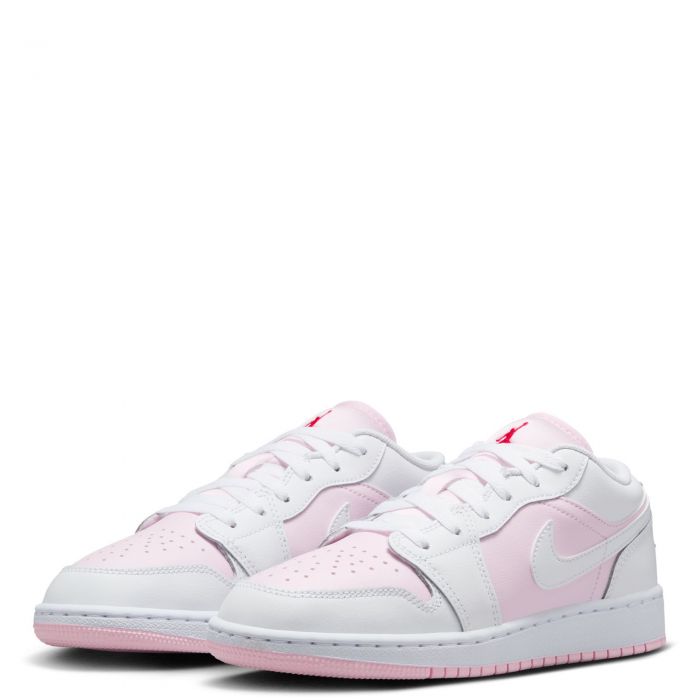 Grade-School Air Jordan 1 Low PINK FOAM /WHITE-FIRE RED