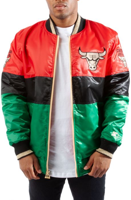 bulls starter windbreaker