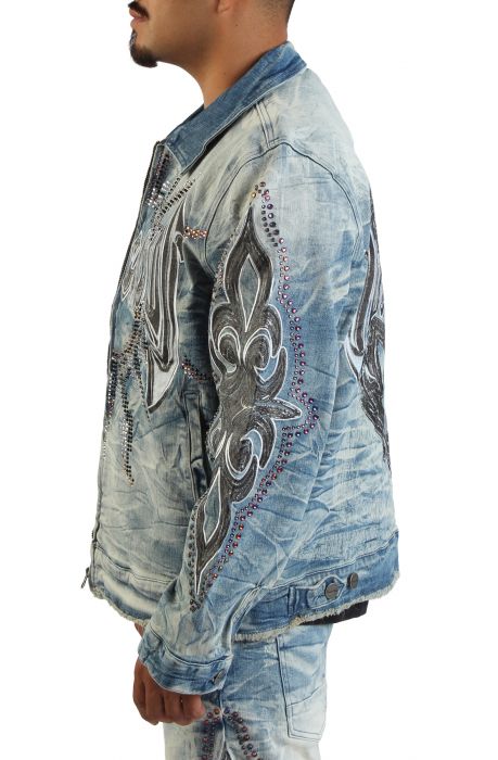Luminous Denim Jacket Lowell Blue