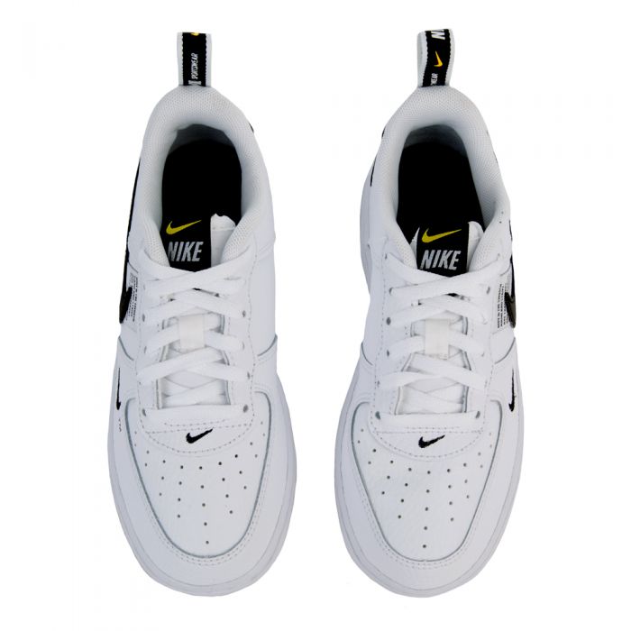 nike air force 1 utility trainers white white black tour yellow
