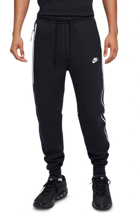 Nike Tech Men's Reflective Details Fleece Joggers Black/Bemis Silver