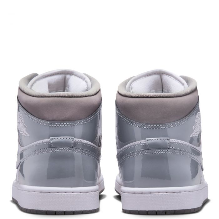 Jordan 1 Mid SE White/Cool Grey-Medium Grey