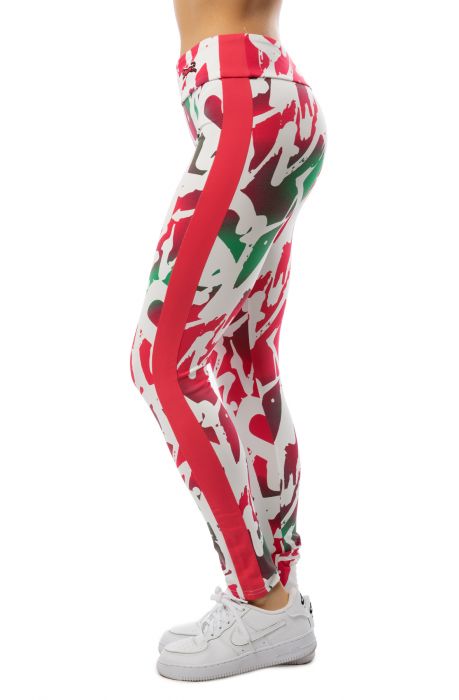 Parker Leggings Fuchsia/Green