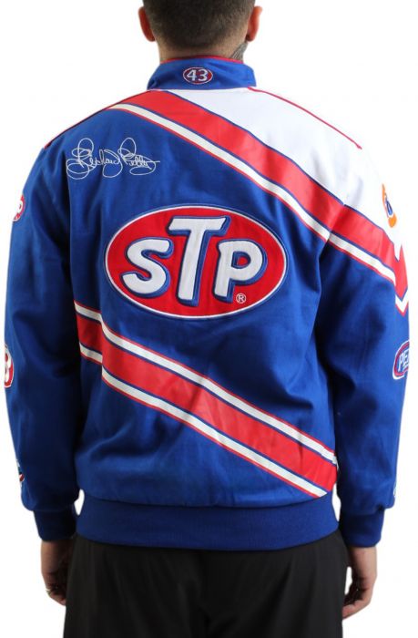 Richard Petty STP Racing Jacket  Royal Blue/White