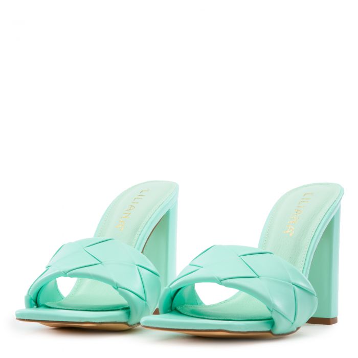 Mable-1 High Heel Sandals Mint