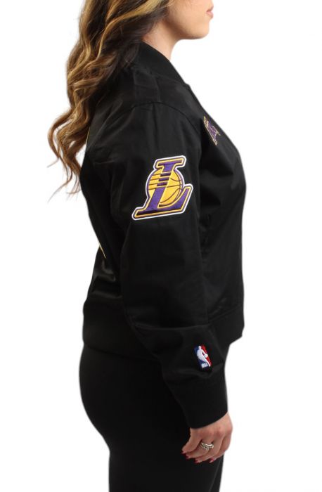 NBA Los Angeles Lakers Area Code Jacket  Black
