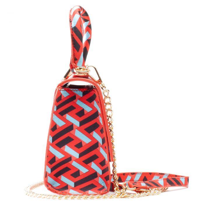Multi Color Flap Crossbody Bag Multicolor