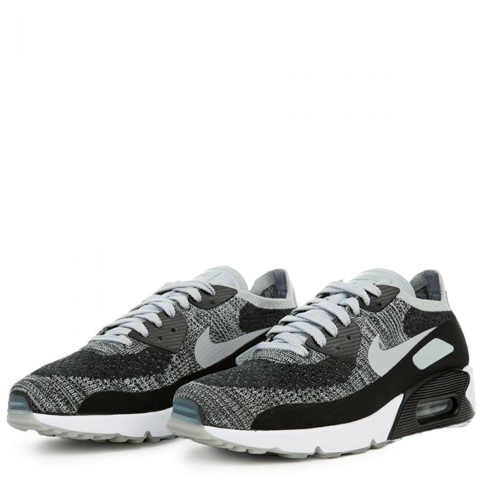 Air Max 90 Ultra 2.0 Flyknit BLACK/WOLF GREY-PURE PLATINUM-DARK GREY