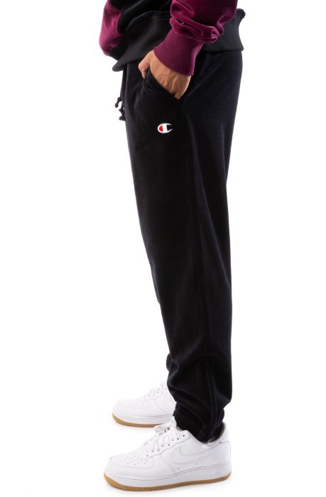 Velour Pants Black