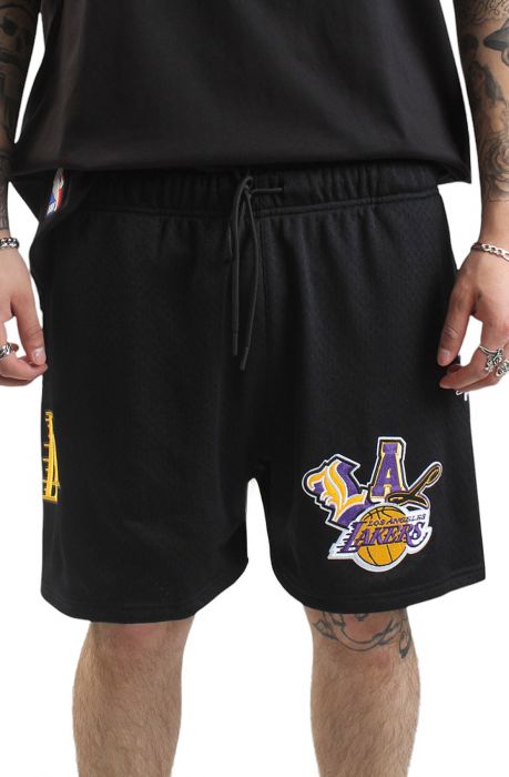 NBA Los Angeles Lakers Ransom Short Black