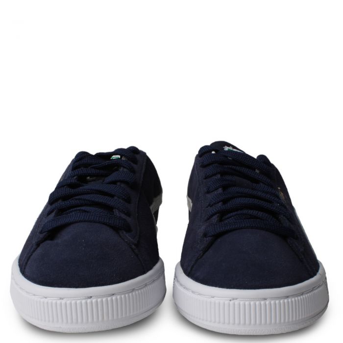 Grade School Suede Classic XXI JR Sneakers  Peacoat-Puma White