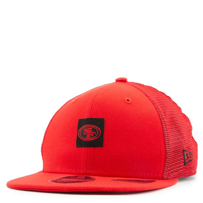 red 49ers trucker hat